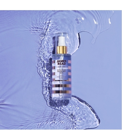 Rose Glow Water Mist Spray Face. Face self tan