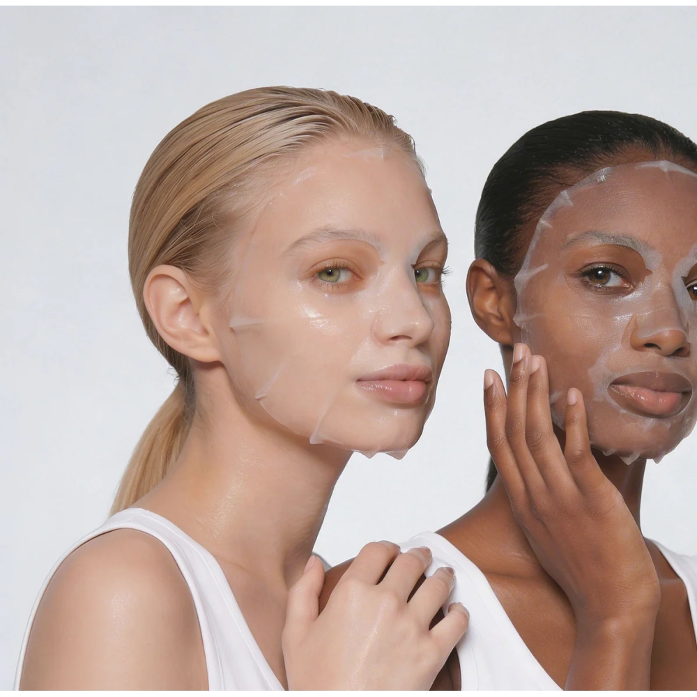 Leaders “Illuminating Skin Clinic Mask“ skaistinamoji lakštinė kaukė su niacinamidu. Lakštinės ir hidrogelio kaukės