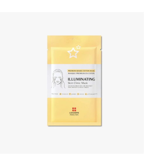 Leaders Illuminating Skin Clinic Mask. Sheet and hydrogel masks