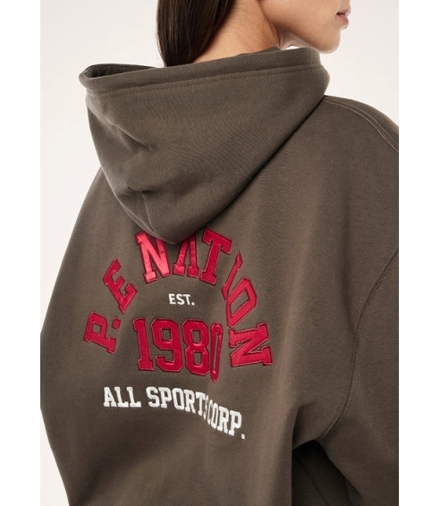 Inbound hoodie in major brown. Jumpers