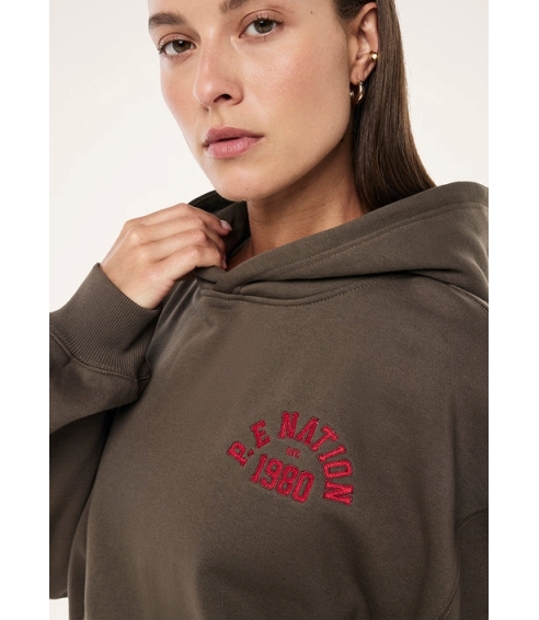 Inbound hoodie in major brown. Jumpers