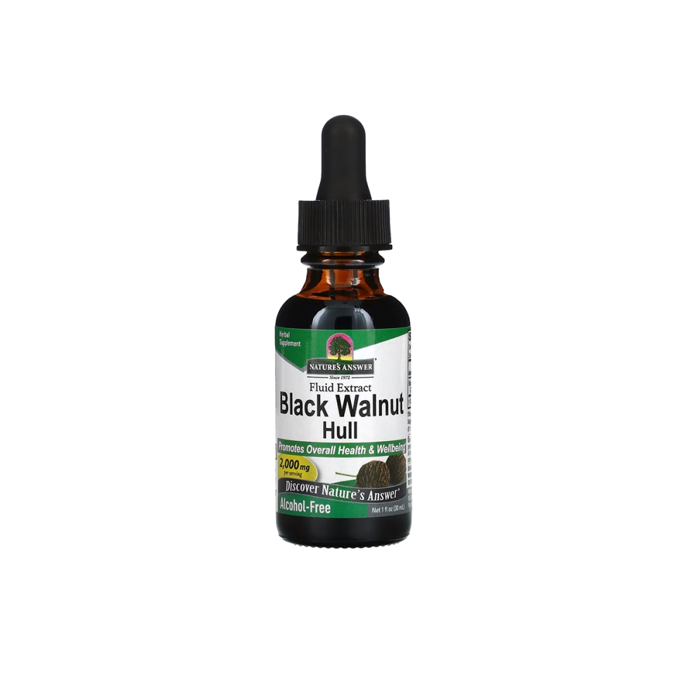 Black Walnut Hulls 2000 mg. Intestine detox