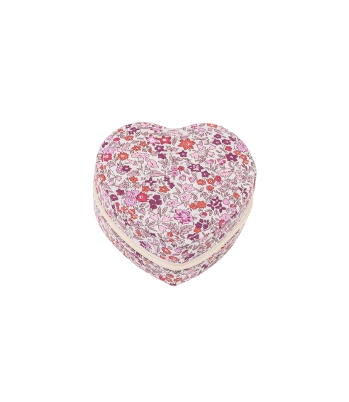 JEWELRY BOX HEART MW LIBERTY AVA PINK. Boxes and trays