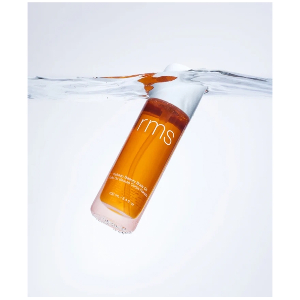RMS Beauty “Kakadu Body Oil” kūno aliejus su vitaminu C. Kūno aliejai
