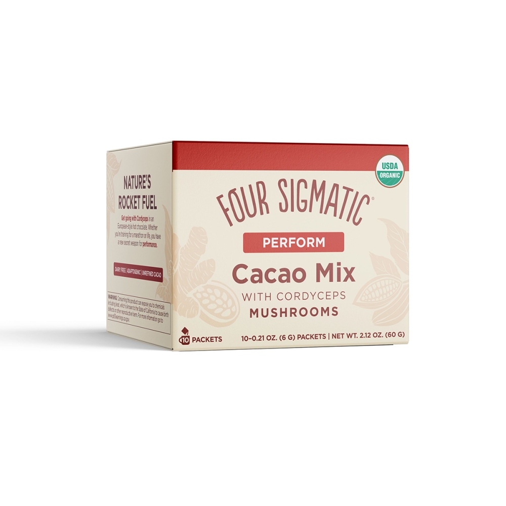 Mushroom Cacao with Cordyceps. Mushroom drinks