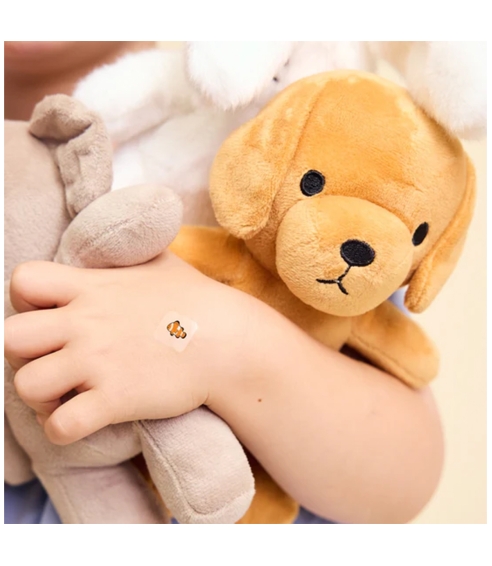 "Kids Multivitamin: Animal Kingdom“ multivitaminų lipdukai vaikams. Kūnui ir voniai