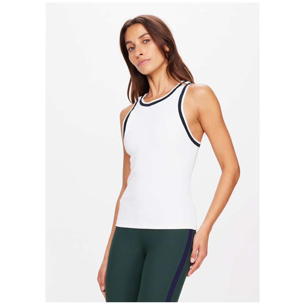 The Upside KIRSTY RIB TANK TOP. Short sleeve