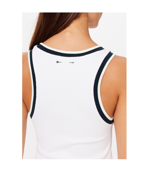 KIRSTY RIB TANK TOP. Tops