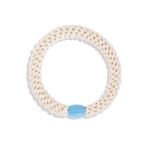 "Kknekki Ivory Blue Bead" plaukų gumelė. Plaukai "Kknekki Ivory Blue Bead" plaukų gumelė. Plaukai