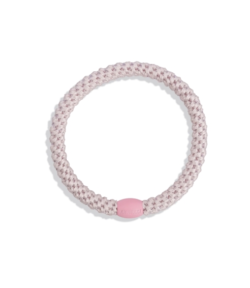 "Kknekki Slim Ballet Pink" plaukų gumelė. Plaukai