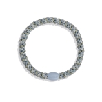 "Kknekki Slim Mix Baby Blue Glitter" plaukų gumelė. Plaukai