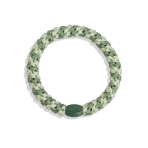 "Kknekki Stripe Mint Pistacio Glitter" plaukų gumelė. Plaukai
