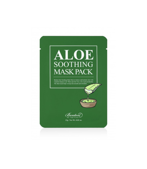 Aloe soothing mask. Corean cosmetics