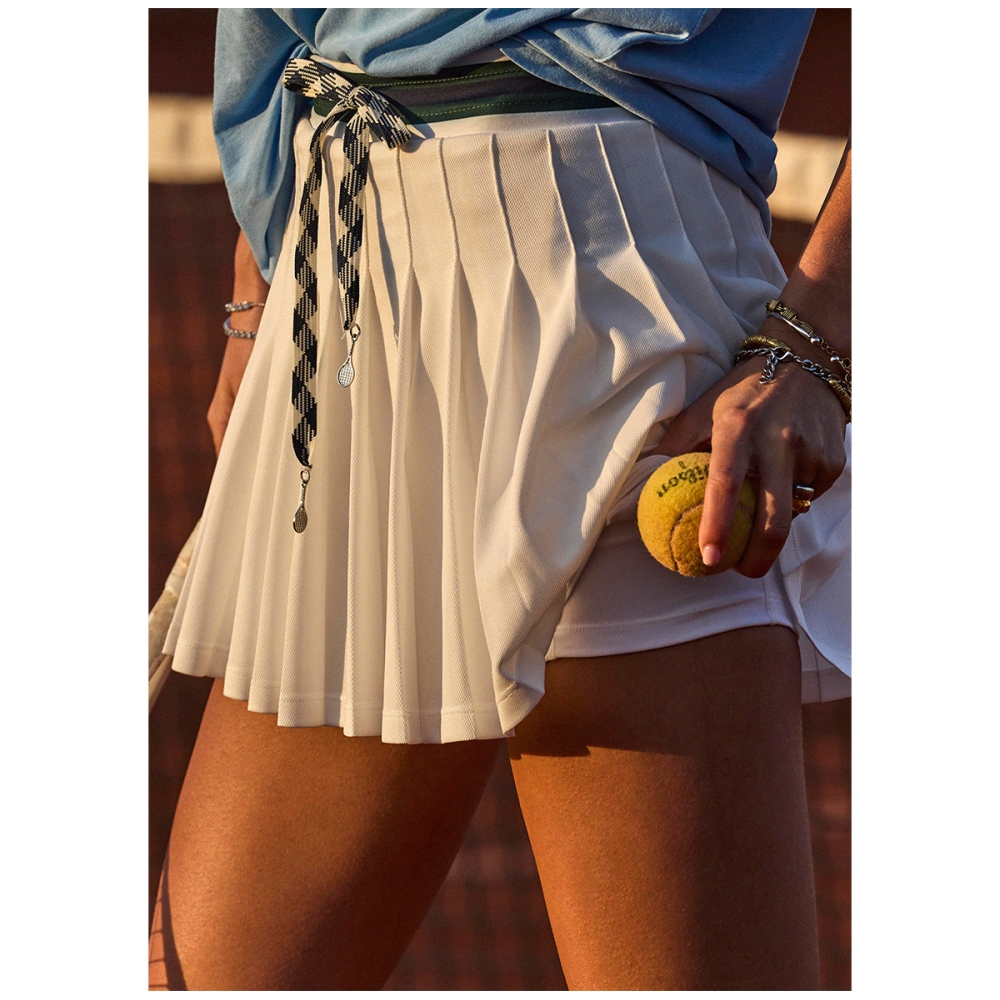 The Upside LAVER CADIZ PLEATED SKIRT. Skirts