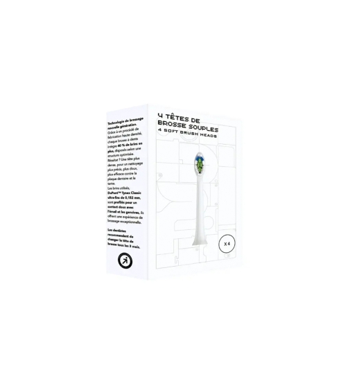 REPLACEMENT BRUSH HEADS X 4. Oral care