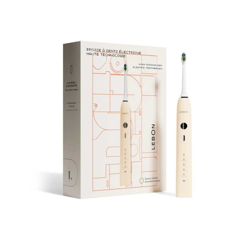 Lebon ELECTRIC TOOTHBRUSH: Summer Sand . Toothbrushes