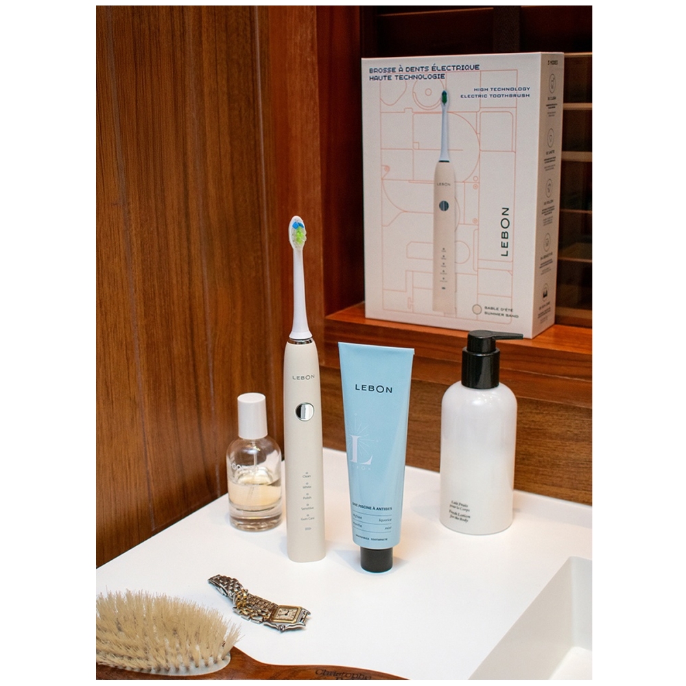 Lebon ELECTRIC TOOTHBRUSH: Summer Sand . Toothbrushes