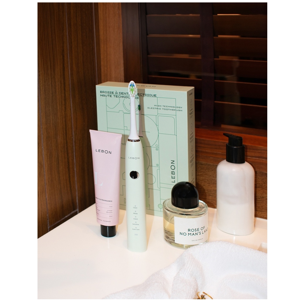 Lebon ELECTRIC TOOTHBRUSH: Topical Green. Toothbrushes
