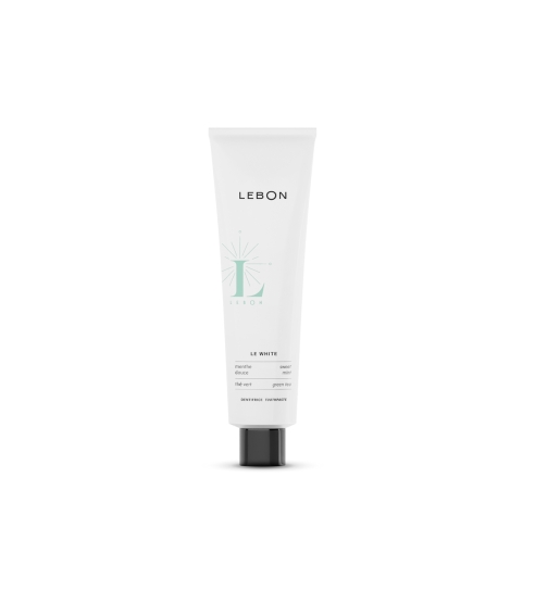 Lebon Le White toothpaste. Oral care