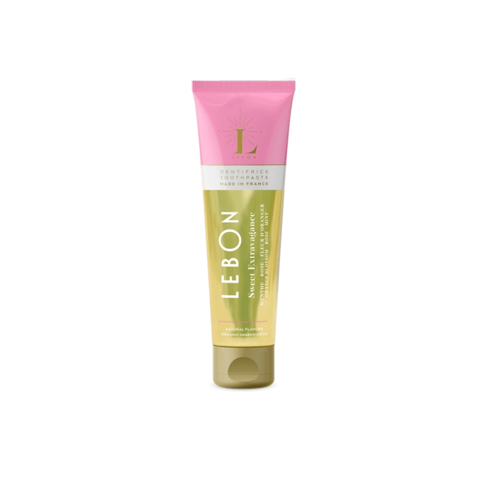 Lebon Sweet Extravagance toothpaste. Oral care