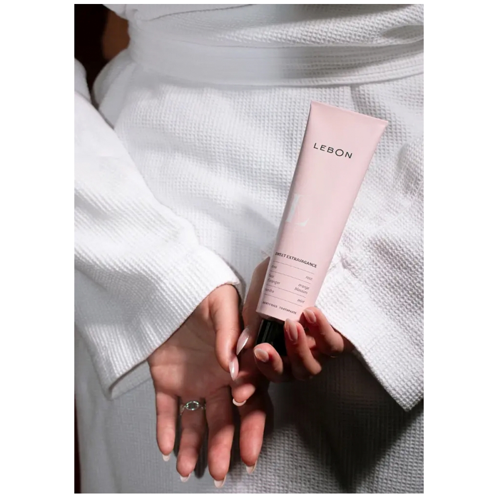 Lebon Lebon Sweet Extravagance toothpaste. Oral care