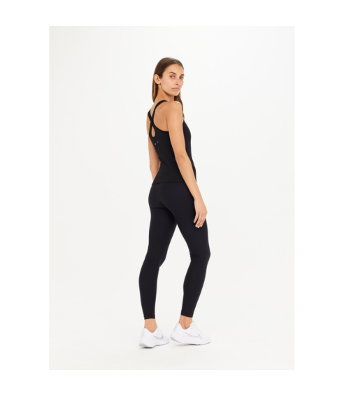 BALANCE SEAMLESS LENNY BLACK TANK. Tops