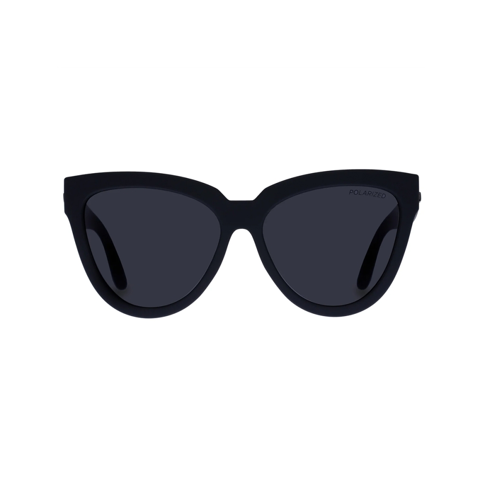 LIAR LAIR | BLACK RUBBER POLARISED. Sunglasses