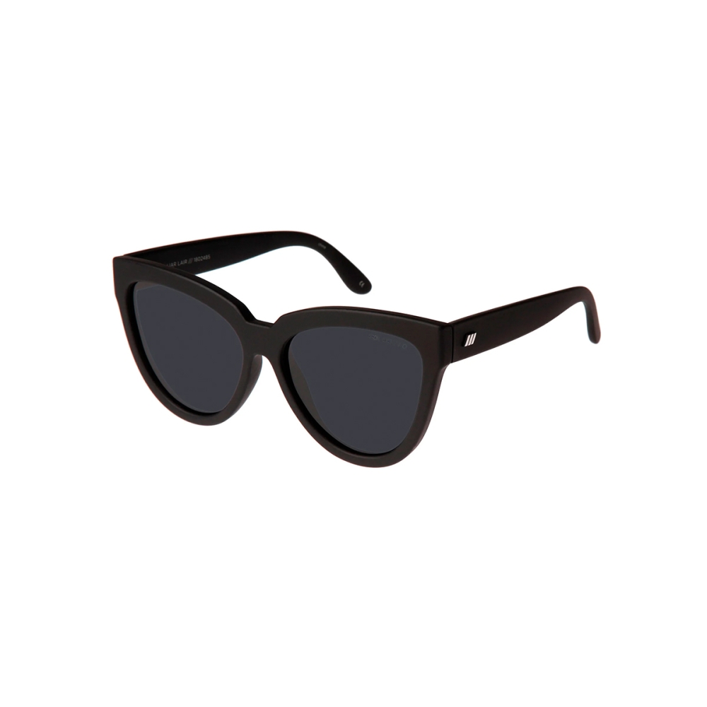 LIAR LAIR | BLACK RUBBER POLARISED. Sunglasses