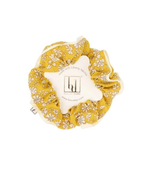 HAIR SHRUNK MW LIBERTY CAPEL YELLOW. Hair accessories