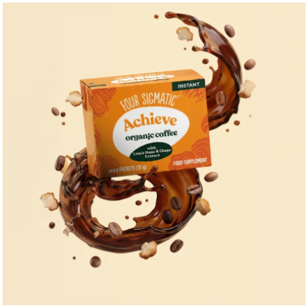 Four Sigmatic Lion's Mane Elixir. Mushroom drinks