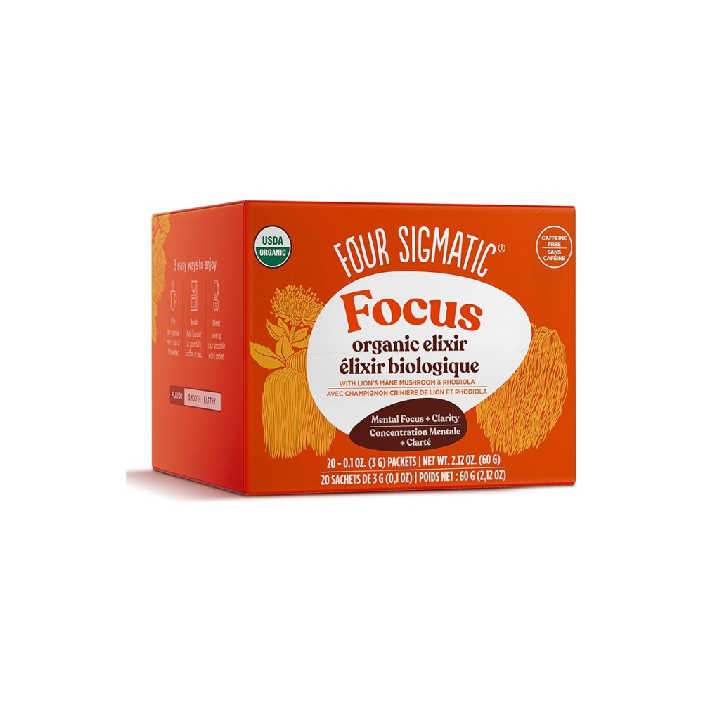 Four Sigmatic Mushroom drinks Lion's Mane Elixir Four Sigmatic Lion's Mane Elixir. Mushroom drinks