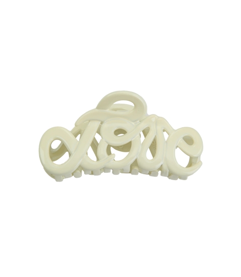 LOVE CLAW 8CM IVORY. Hair accessories