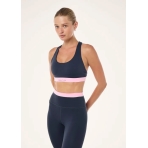 "Lumify" pilkai melsvos spalvos sportinė liemenėlė. Sportinės liemenėlės