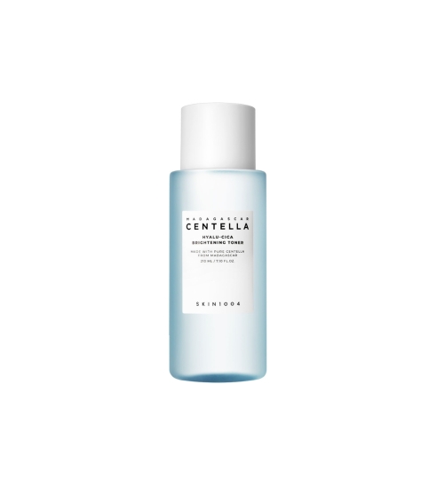 "Madagascar Centella Hyalu-Cica Brightening Toner" veido tonikas. Korėjietiški tonikai ir dulksnos