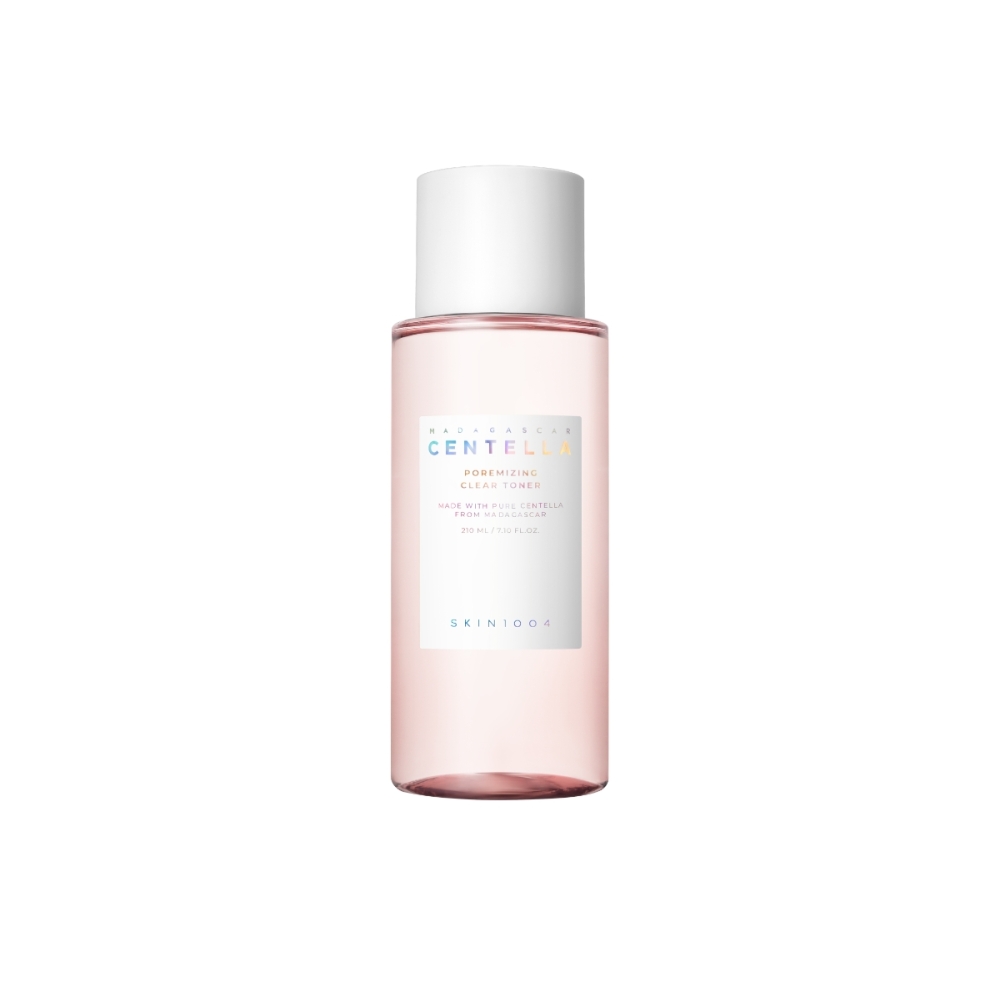 SKIN1004 "Madagascar Centella Poremizing Clear Toner" veido tonikas. Korėjietiški tonikai ir dulksnos