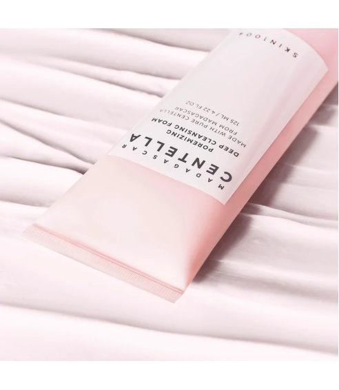 "Madagascar Centella Poremizing Deep Cleansing Foam" veido prausiklis. Korėjietiški veido prausikliai