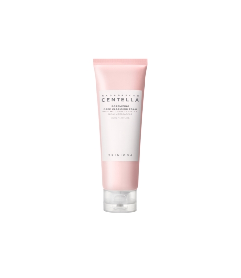 "Madagascar Centella Poremizing Deep Cleansing Foam" veido prausiklis. Korėjietiški veido prausikliai