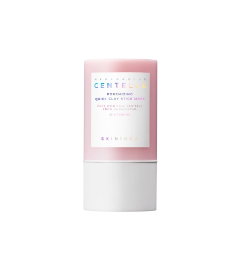 "Madagascar Centella Poremizing Quick Clay Stick Mask" pieštukinė molio kaukė. Korėjietiškos veido kaukės