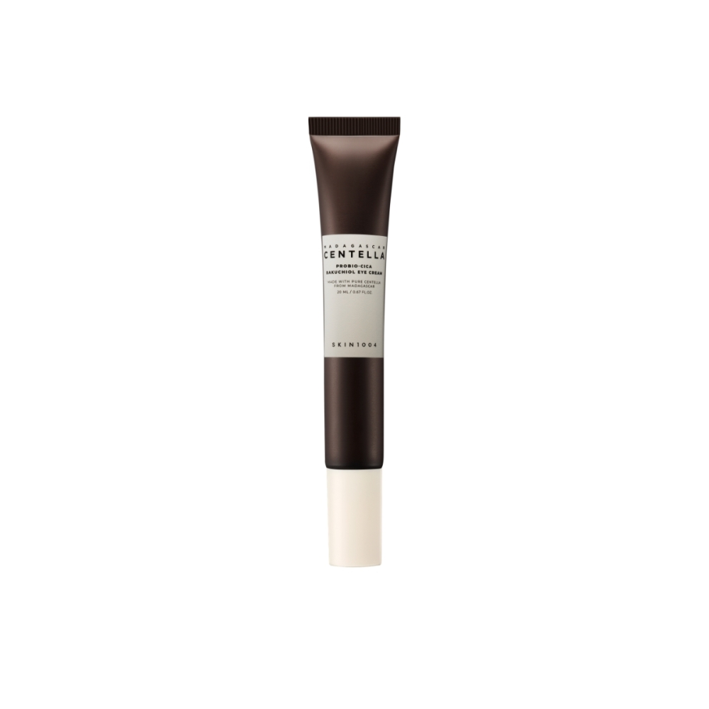 SKIN1004 "Madagascar Centella Probio-Cica Bakuchiol Eye Cream" paakių kremas. Korėjietiška paakių priežiūra