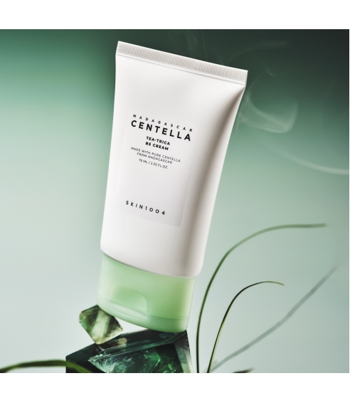 "Madagascar Centella Tea-Trica B5 Cream" veido kremas. Korėjietiški veido kremai