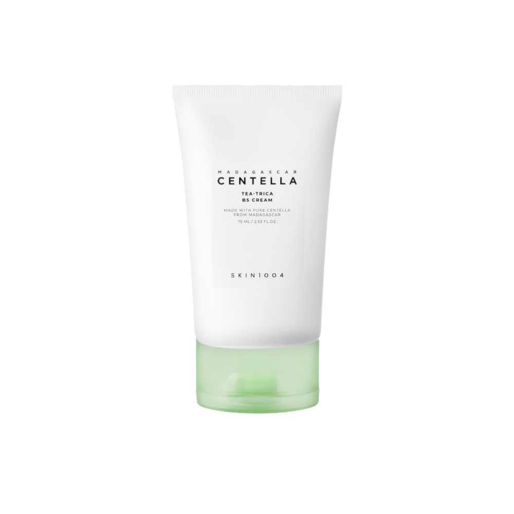 SKIN1004 "Madagascar Centella Tea-Trica B5 Cream" veido kremas. Korėjietiški veido kremai