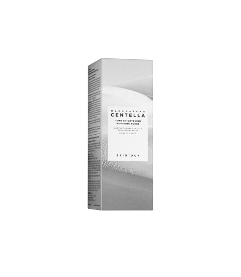 "Madagascar Centella Tone Brightening Boosting Toner" veido tonikas. Korėjietiški tonikai ir dulksnos