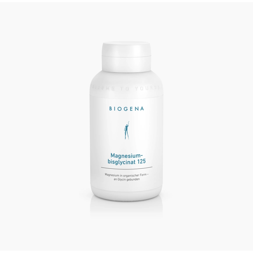 Biogena Magnesium-bisglycinat 125. Energijai palaikyti