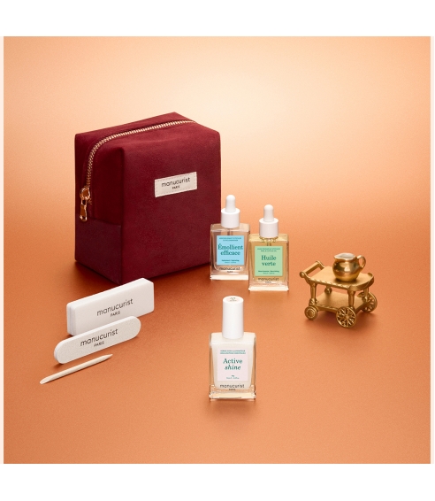 Manucurist “Nail Care Set Prep Routine & Care Active“ nagus puoselėjantis rinkinys. Dovanų rinkiniai kūnui
