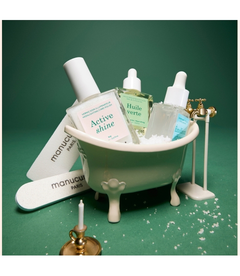 Manucurist “Nail Care Set Prep Routine & Care Active“ nagus puoselėjantis rinkinys. Dovanų rinkiniai kūnui