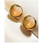 Marbella Hoops Gold. Earrings