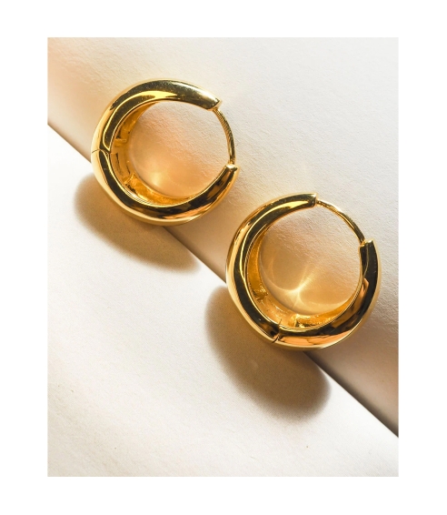 Marbella Hoops Gold. Earrings