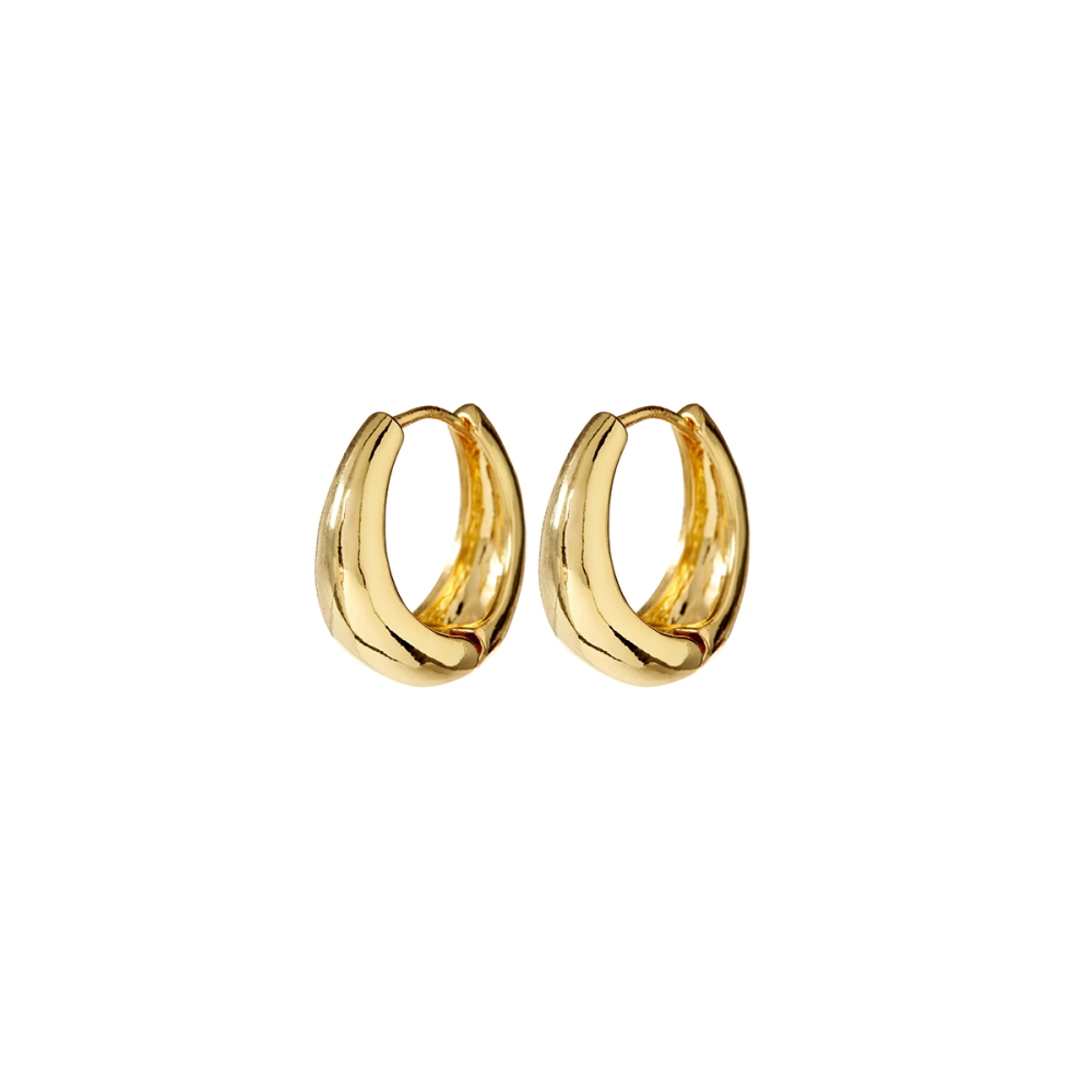 Marbella Hoops Gold. Earrings