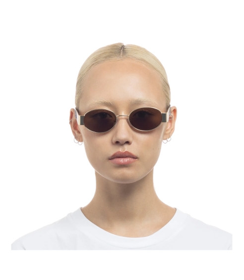 Mars - Satin Gold Charcoal Tort. Sports and fashion