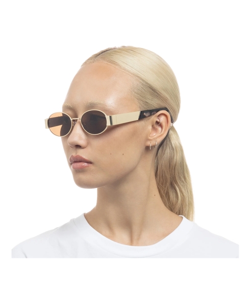 Mars - Satin Gold Charcoal Tort. Sports and fashion